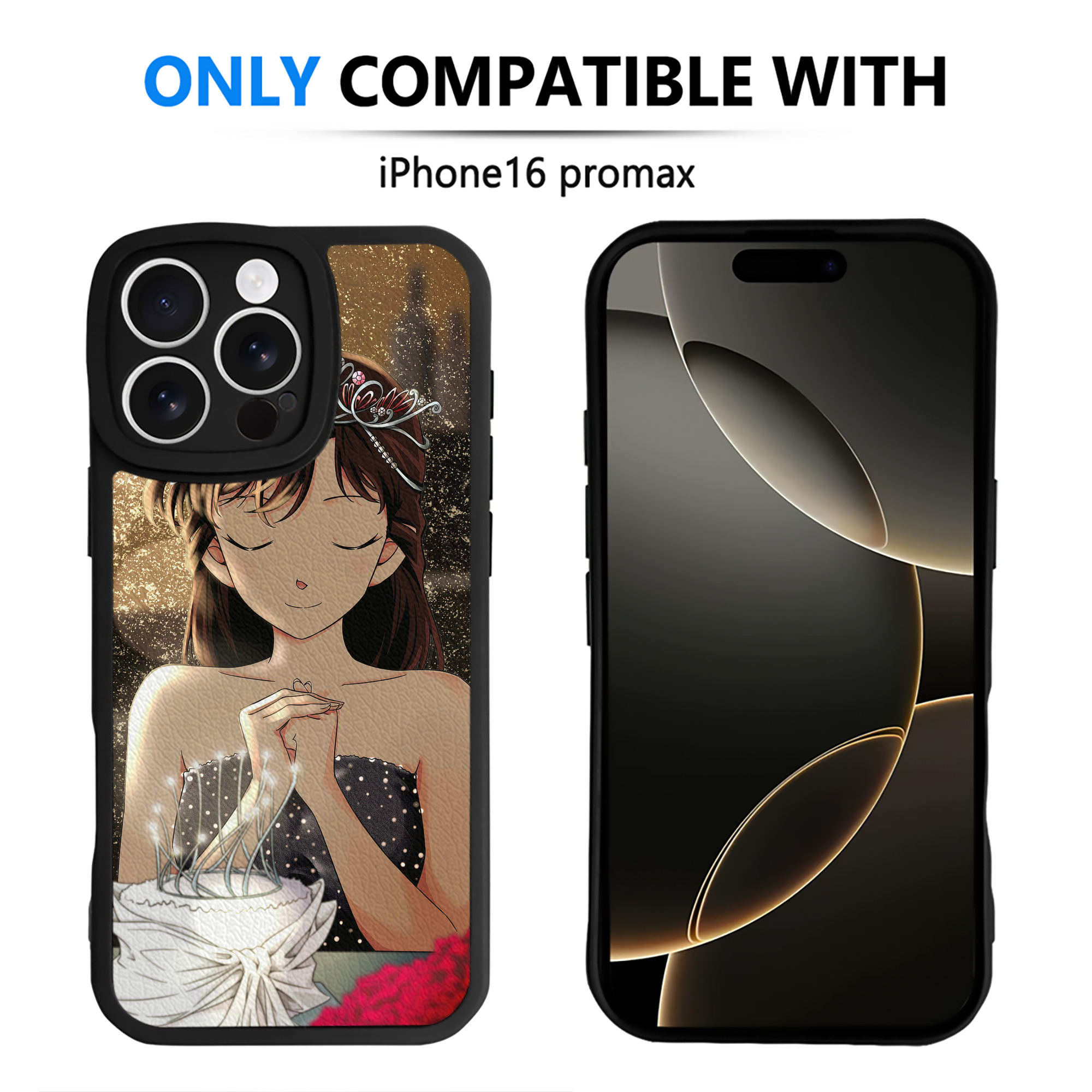 （画像用） 名探偵コナン Detective Conan 【iPhone 16シリーズ対応】シリコンスマホケース（レザー調） 材質：シリコン